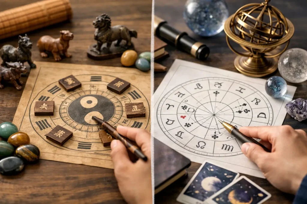 BaZi vs Astrology Reading: Key Differences